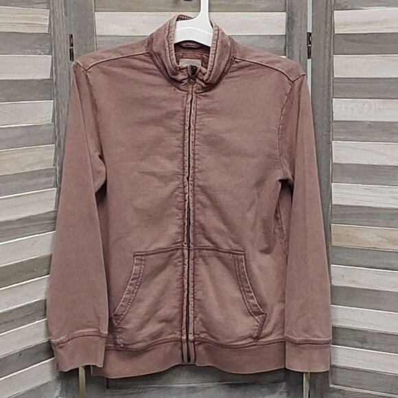 Boys' French Terry Mock Neck Zip-Up Sweatshirt | Cat & Jack | Medium (8) - Picture 1 of 11